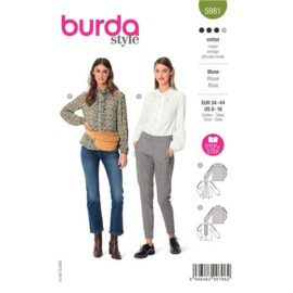 5981 Burda Naaipatroon | Blouse in variaties