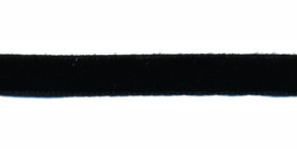 Zwart 9mm fluweelband