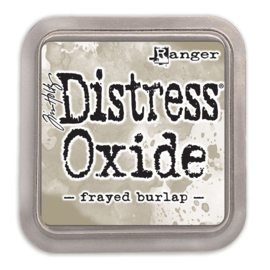 Frayed burlap | Distress Oxide ink pad | Ranger Ink