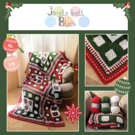 Jingle Bell Block- kerst CAL - Haakplein 2024
