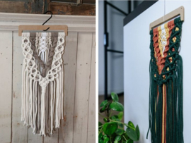 Wandhanger - macramé - Durable Braided