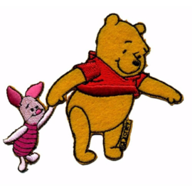 Winnie The Pooh and Piglet Applique Patch