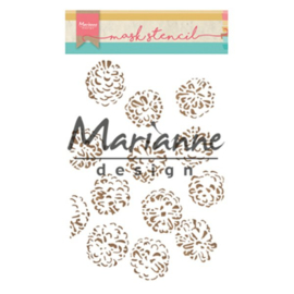 Tiny's Pine cones | mask stencil | Marianne design