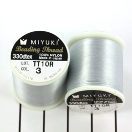 3 Silver Beading Thread Miyuki
