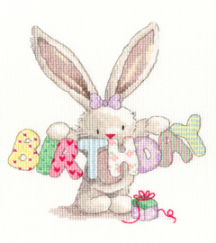 Birthday Aida Bebunni Bothy Threads Embroidery Kit