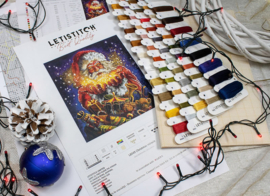 Christmas miracle - aida- Leti Stitch telpakket