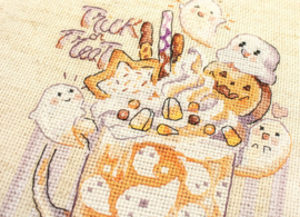 Trick or treat aida Leti Stitch telpakket