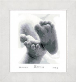 Baby Feet Aida Vervaco