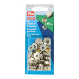 15mm Sport & Camping Snap Fasteners Refill Set Prym