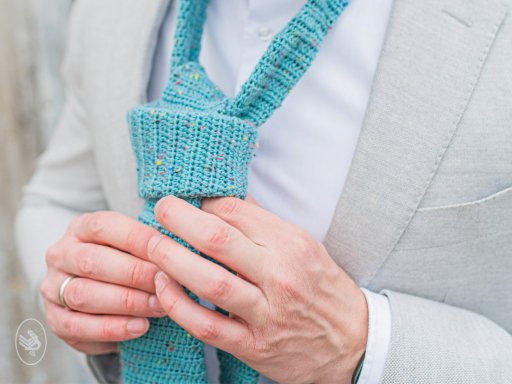 Stropdas - gehaakt - Durable Soqs (tweed)