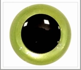 10mm/0.4" Green Pearl Safety Eyes, 1 Pair
