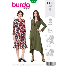 6176 Burda Naaipatroon | Jurk in variatie