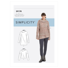 9178 A Simplicity Sewing Pattern XXS-XXL