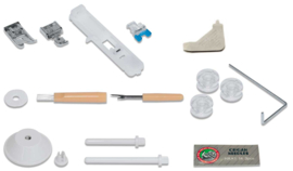 Juki HZL 357 Sterk en simpel moeiteloos door meerdere lagen jeans