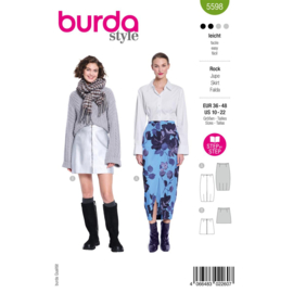 5598 Burda naaipatroon - Rok in variatie