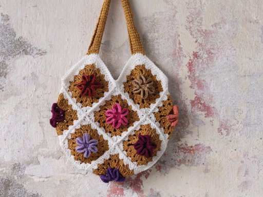 La Bloemen tas - gehaakt - Durable Comfy & Glam