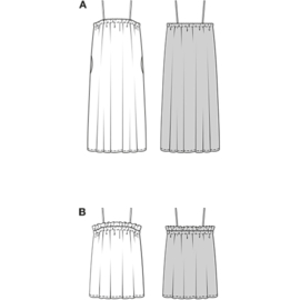 5721 Burda Naaipatroon | Jurk en top