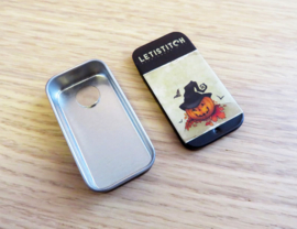 Happy Pumpkin Tin Box Leti Stitch