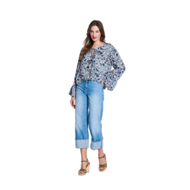 5632 Burda naaipatroon - Blouse in variatie