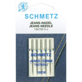 Jeans Needles 130/705 H-J 100/16 Schmetz