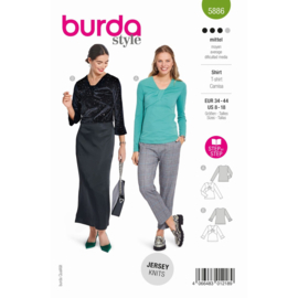 5886 Burda Naaipatroon | shirt in variatie