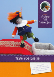 Malle roetpietje | Vrolijke Vilt Vriendjes