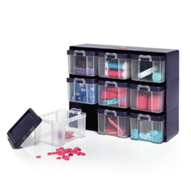 Organizer box met 9 afsluitbare bakjes | Prym
