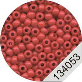 4053 Red Rocailles Beads Le Suh