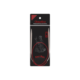 6.5 mm Knit RED rondbreinaald 60cm | ChiaoGoo