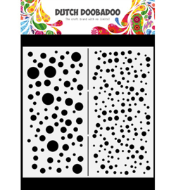 Slimline Confetti | mask art | Dutch Doobadoo