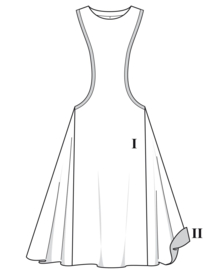 7977 Burda Naaipatroon - Historische jurk