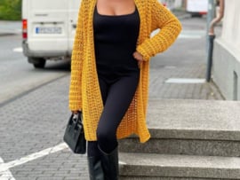 Vest honey - gehaakt - Durable Comfy