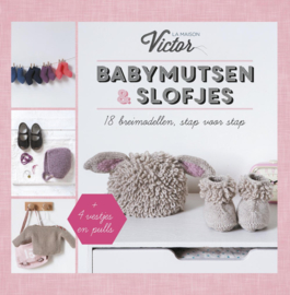 Babymutsen & slofjes | 18 Breimodellen stap voor stap | La Maison Victor