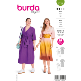 5724 Burda Naaipatroon | Jurk in variatie