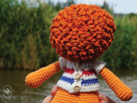Lex de Oranjeleeuw - gehaakt - Durable Cosy Fine & Coral