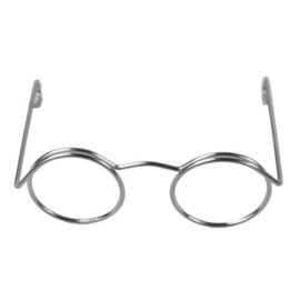 50mm Silver Glasses Durable 