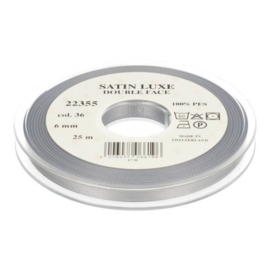 36 6mm/¼" Lint Satin Luxe Double face p.m. / per 3.3 feet