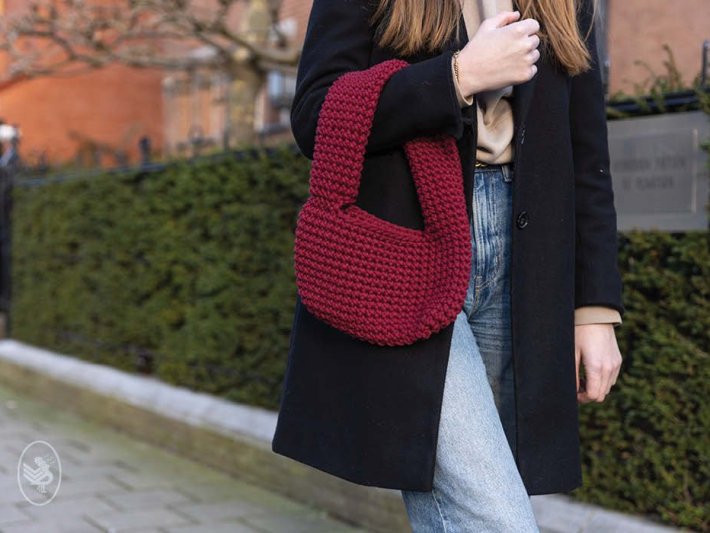 Twist bag - gehaakt - Durable Braided fine