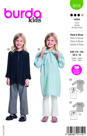 9216 Burda Naaipatroon | Jurk en blouse
