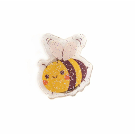 Smiling Bee needle minder - Leti Stitch