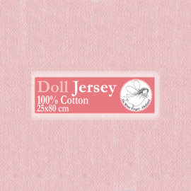 Pink Doll Jersey 25x80cm / 9.8"x31.5"