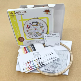 My Craft Den | Aida | Telpakket met Borduurring | Bothy Threads