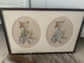 Renard / Fox Cross Stitch Pattern Le Lin d'Isabelle