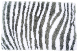 Zebra Print Latch Hook Rug Vervaco