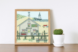 New England: Shrimp Shack Aida Bothy Threads Cross Stitch Kit