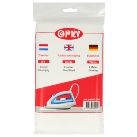 White 90cm Fusible Interfacing Opry