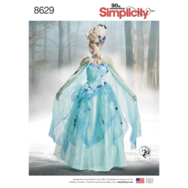 8629 H5 Simplicity Sewing Pattern | Misses' Costume by Firefly Path 32-40