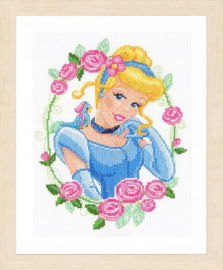 Cinderella Aida Disney Vervaco Embroidery Kit