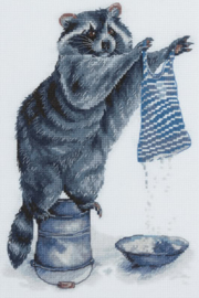 Laundress Raccoon | Aida telpakket | Panna