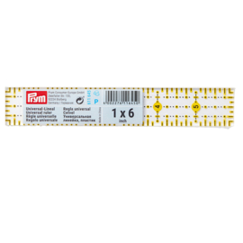 1"x6" Omnigrid Universal Ruler Prym